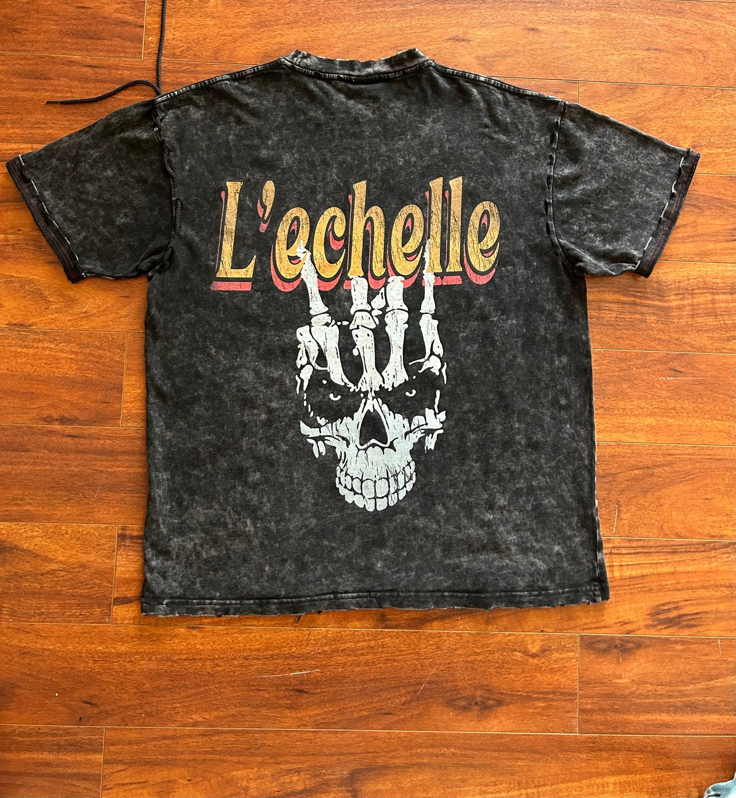 Houston’s Own L’echelle 63 Ghost Rider (Acid Wash Black) 💀☠️