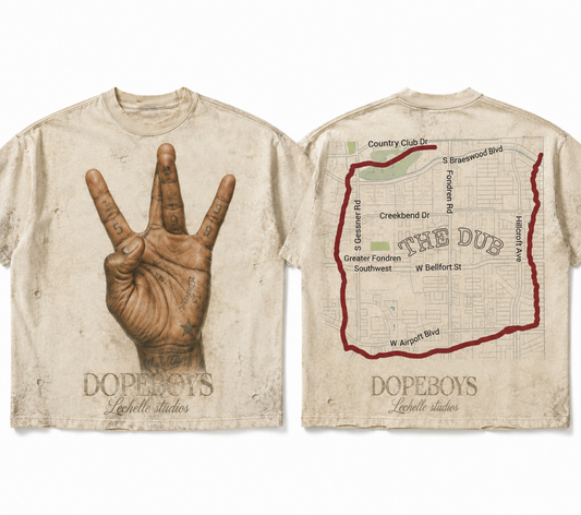 WEST “The Dub” Vintage Tee – L’echelle Studios x DOPEBOYS