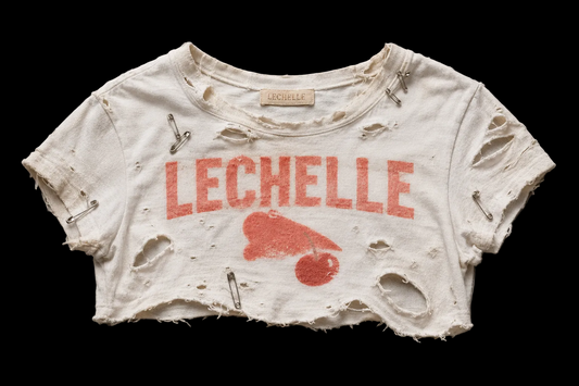 L’ECHELLE HOTTIES “Cherry” WOMENS CROPPED TEE