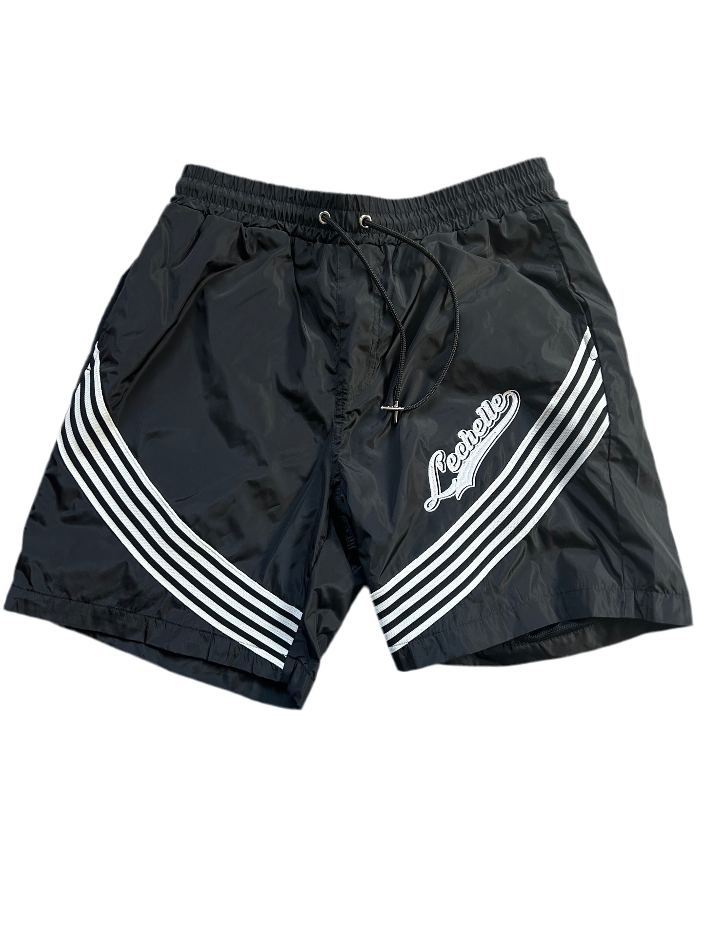 L’echelle Studios Playa Stripes Shorts