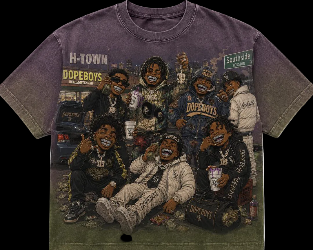 DOPEBOYS CLOTHING “H-TOWN HOOD” TEE