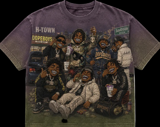 DOPEBOYS CLOTHING “H-TOWN HOOD” TEE