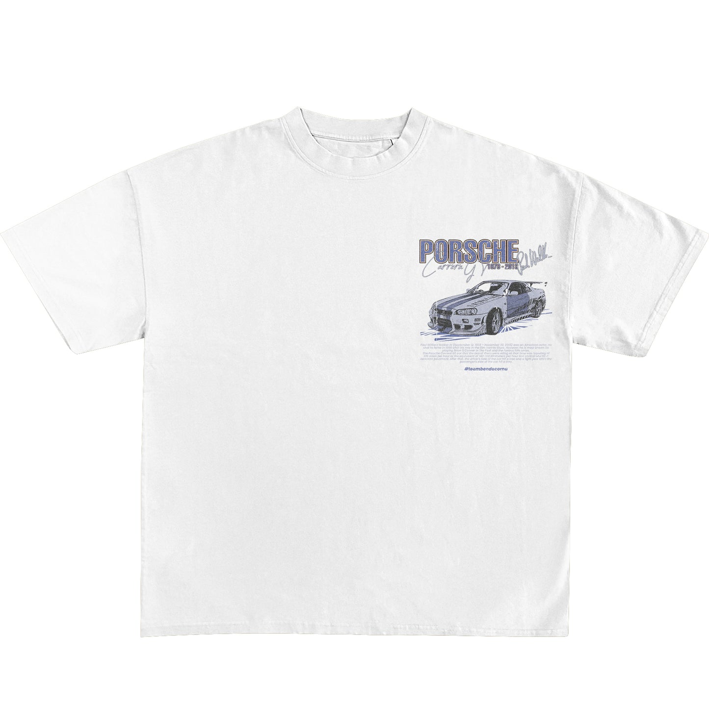 Paul Walker “Memorbelia Tee” (White)