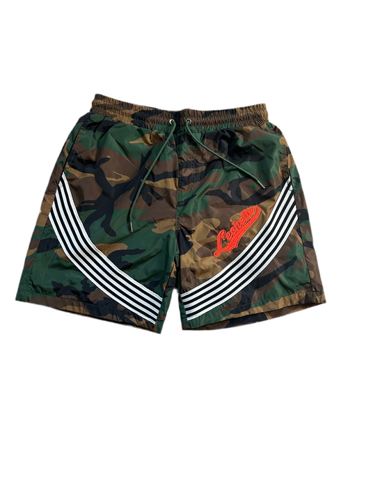L’echelle Studios Playa Stripes Shorts