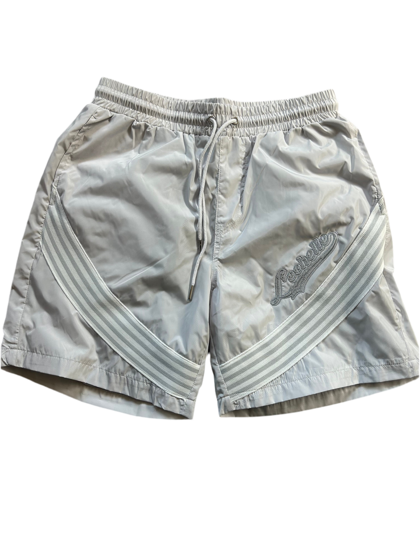 L’echelle Studios Playa Stripes Shorts