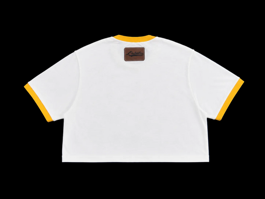 L’echelle Hotties Y2K Cropped Ringer Tee