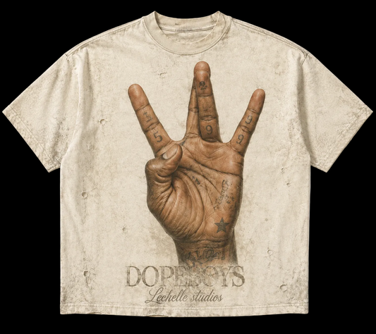 WEST “The Dub” Vintage Tee – L’echelle Studios x DOPEBOYS