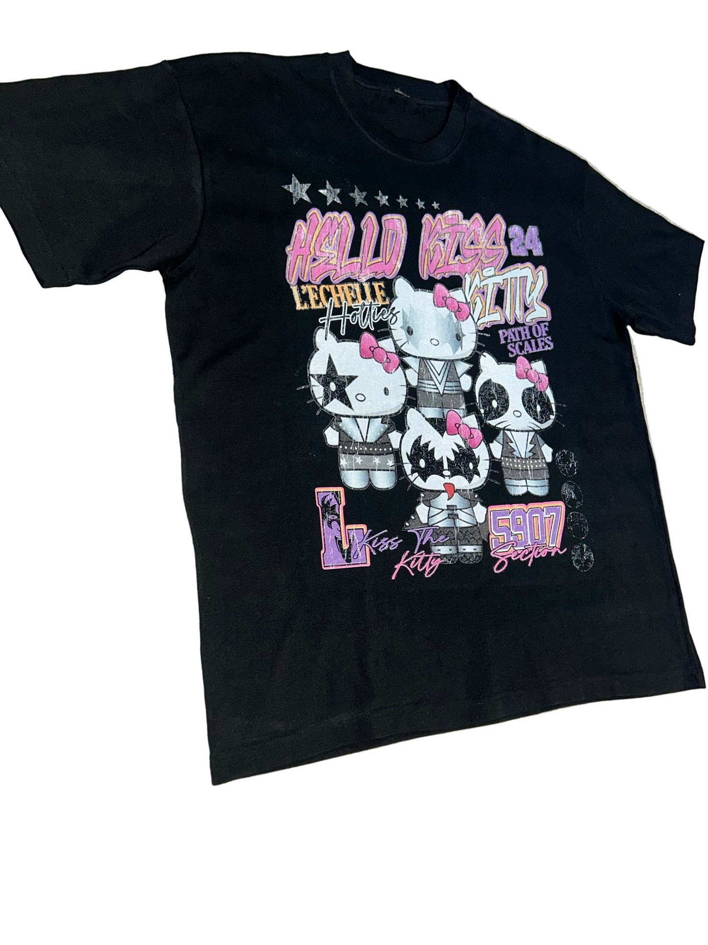 L’echelle Hotties x Kiss the Kitty😻😻😻😻 (Solid Black)