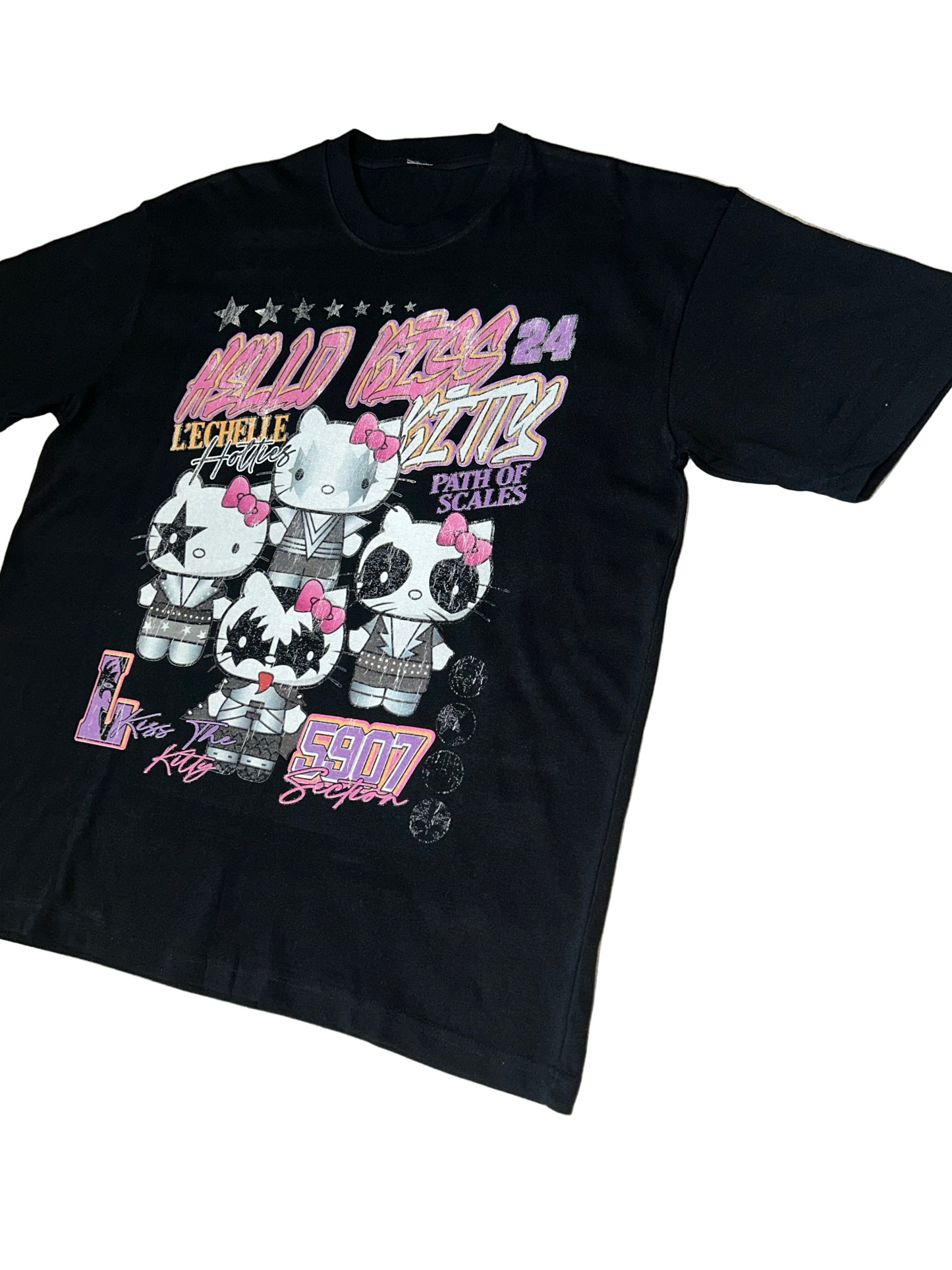 L’echelle Hotties x Kiss the Kitty😻😻😻😻 (Solid Black)